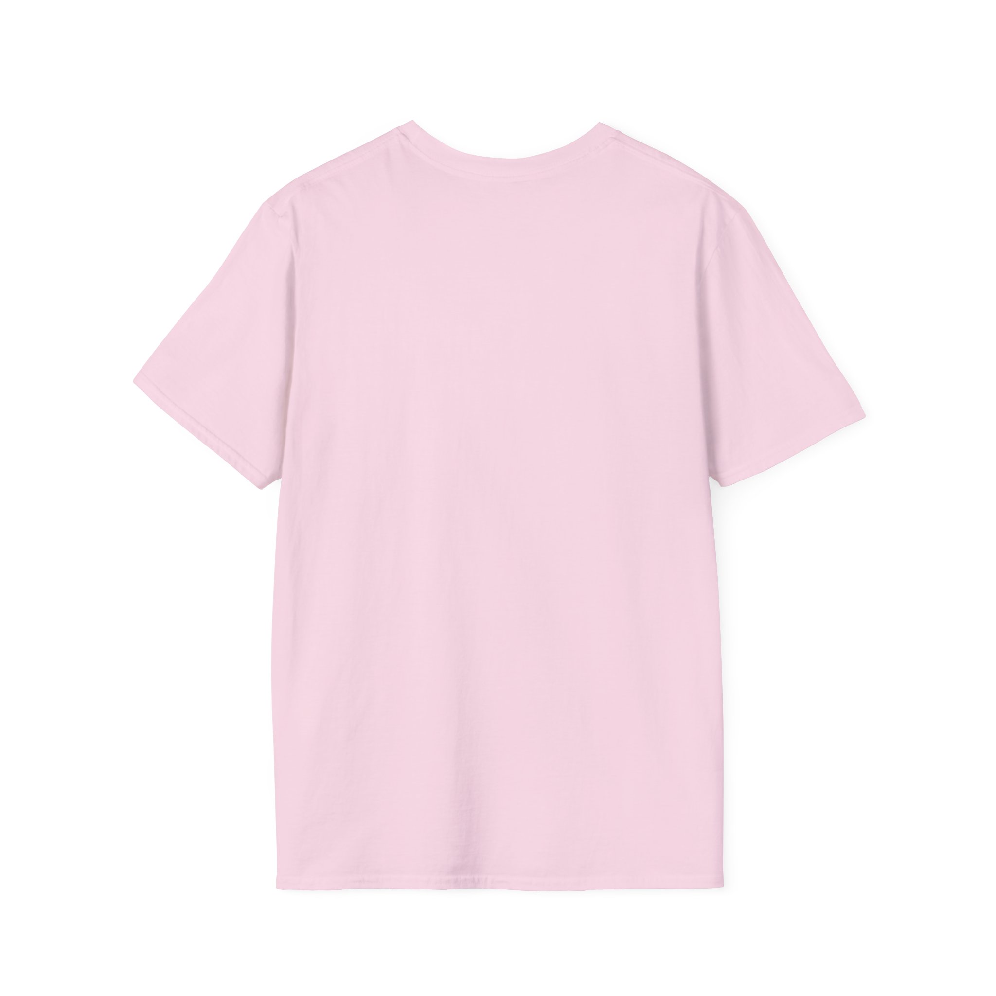 The Casual Graphic Tee, perfect for summer days and everyday wear, is shown laid flat from the back on a white background.